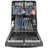 GE Appliances 24" 45 Decibel ENERGY STAR Certified Built-In Dishwasher with Adjustable Rack and Tall Tub Stainless Steel-900326562