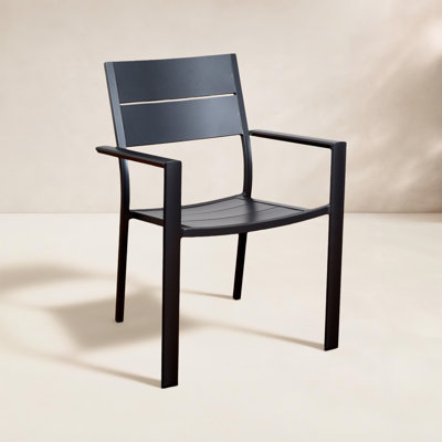 Alyisa Stackable Patio Armchair
