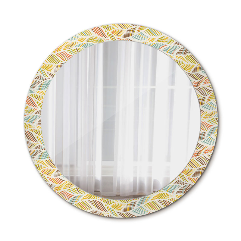 Huldar Glass Flat Wall Mirror