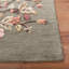 Tapis en laine / viscose touffeté à la main Coreatha Martha Stewart noir Francesca-11180065