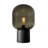 Bruce LED Table Lamp with Cement Base and Textured Glass Dome