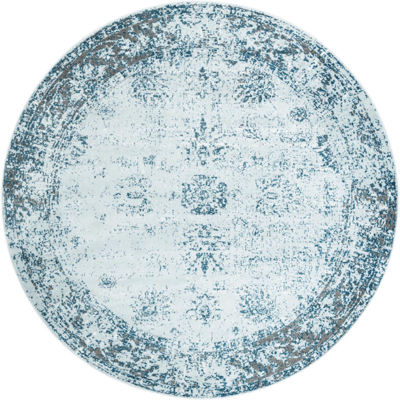 Anneliesse Oriental Indoor Rug, Round 7'10"