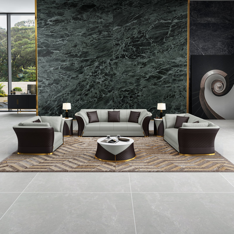Sofa, 32.5" H x 98.5" W x 39.5" D