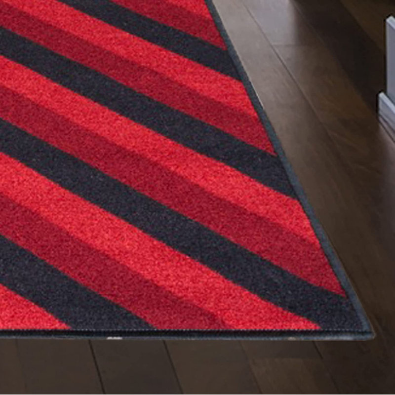 Leliana Striped Indoor / Outdoor Area Rug, Runner 67 x 120cm