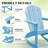 HDPE Wooden Rocking Adirondack Chair-1451337159