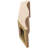 Timberthane Rough Cedar Faux Wood Funston Knee Brace, 5"W x 6"D x 10"H, Primed Tan-88136710
