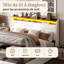 Upholstered Ottoman Storage Bed-594527433-594527432