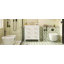 Ensemble de meuble-lavabo simple 30 po avec 3 tiroirs, meuble-lavabo autoportant avec cadre en bois massif 30 po-118592783
