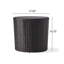 Table d'appoint en osier Kingstown