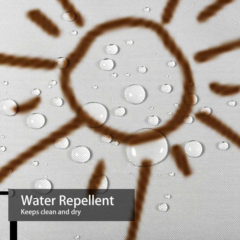 Rideau de douche imperméable Summer Doodle Beach, L 72 po x l 84 po