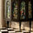 Modern Black Solid Wood Accent Cabinet-1705956459