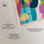 Ensemble de décorations murales colorées et colorées Duo par Art Remedy, cadre blond, 16 x 16-142132855-142132849