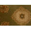 Tapis orange et taupe noué à la main de haute qualité