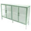 Buffet Imerio 59,17, table de buffet, armoire de salle à manger, crédence de bureau avec verre translucide-1897325290