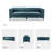 Brinna Upholstered Button-Tufted Sofa with Metal Legs-1226749222