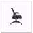Techni Mobili Ergonomic Office Mesh Chair,Black