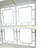 Double Panels Bookcase