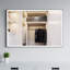 Miroir de salle de bain noir-43159952