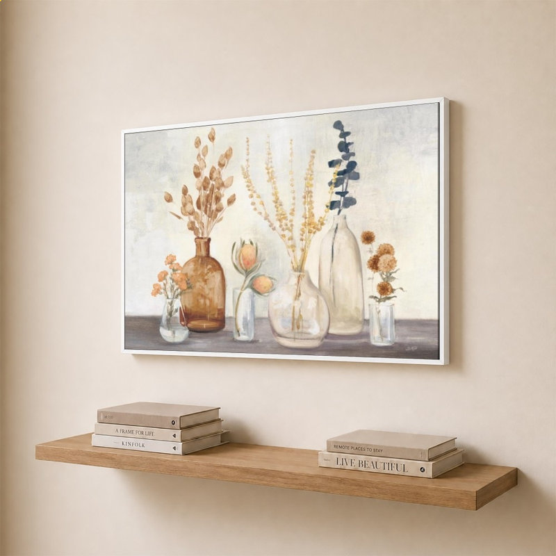 «Autumn Greenhouse I Amber» par Julia Purinton - Impression sur toile