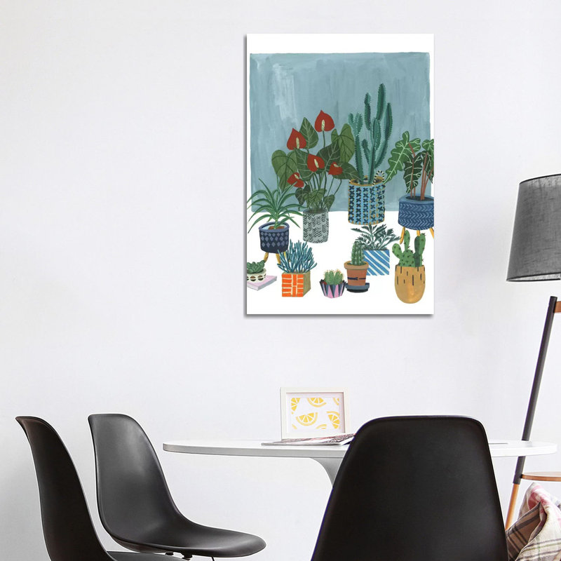 A Portrait of Plants I 1 Piece Wrapped Canvas Painting, 101.6 cm H x 66.04 cm W x 1.91 cm D