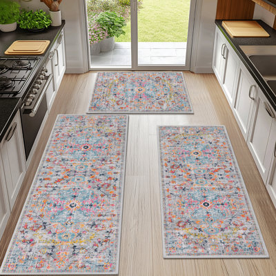 Machine Washable Non-Slip Kitchen Mat