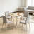 Space-Saving Convertible Drop-Leaf Dining Table