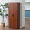 Armoire de rangement autoportante 63 po à 2 portes avec tablettes à 5 niveaux et 2 tablettes réglables pour la salle à manger HOMcom