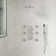 RelaxaJet  Thermostatic Shower System 12" Celling Rainfall Shower Faucet Set with Rough-in Valve