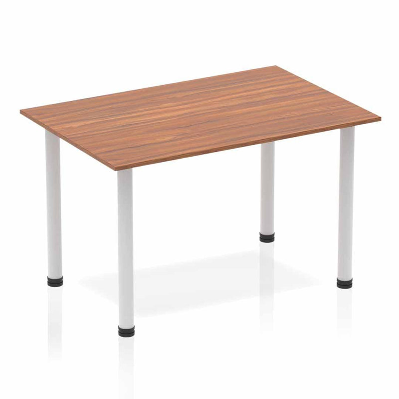 Kyvan Rectangle Conference Table, 72.5cm H x 120cm L x 80cm D, Walnut