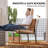 Outsunny Outdoor Rocking Chair Set Of 2
