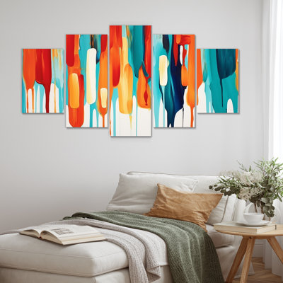Cynthie - Abstract Wall Art 5 Piece