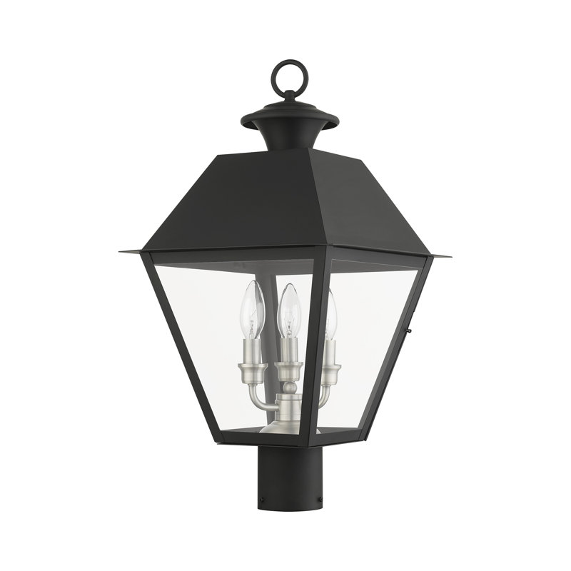 Tête de lanterne câblée 1 lumière H 22 po Anselm