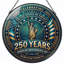 Panneau de fenêtre en verre pour décoration intérieure American Independance USA 250th Anniversary - H 12 po-126676304