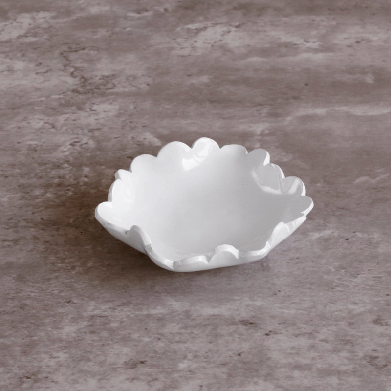 VIDA Colette Appetizer Plates (White)