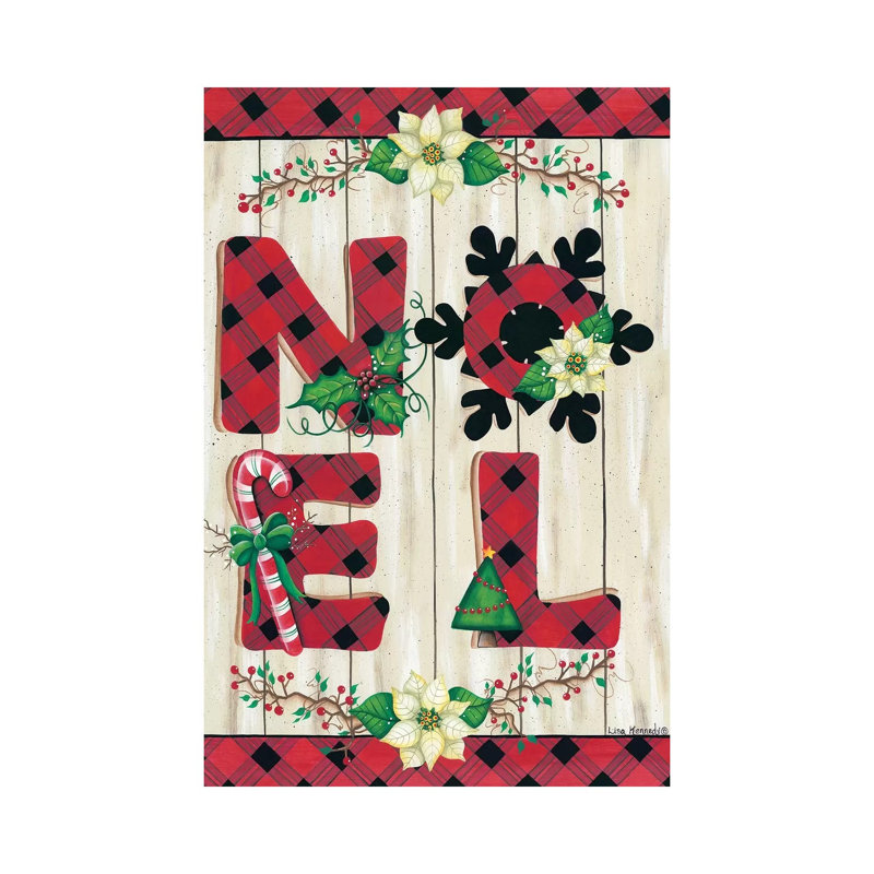Noel by Lisa Kennedy - Wrapped Canvas Print, 30.48 cm H x 45.72 cm W