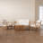 Capriles 4 Piece Rattan Living Room Set