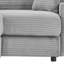 Canapé modulaire 3 places avec 2 repose-pieds mobiles Maroun-112511169