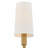 Fenwick Single Light Wall Sconce w/ Natural Paper Shade-94486980