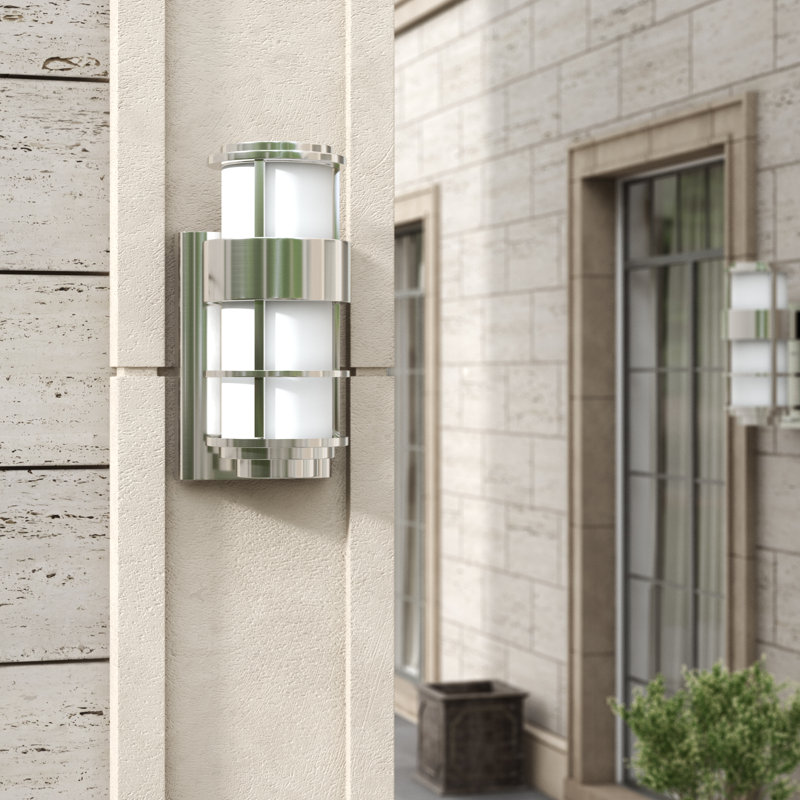 Saturn Outdoor Flush Mount, 16" H x 8" W x 9.5" D, Incandescent