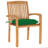 Dorathy Teak Patio Chair with Cushions-2128852261