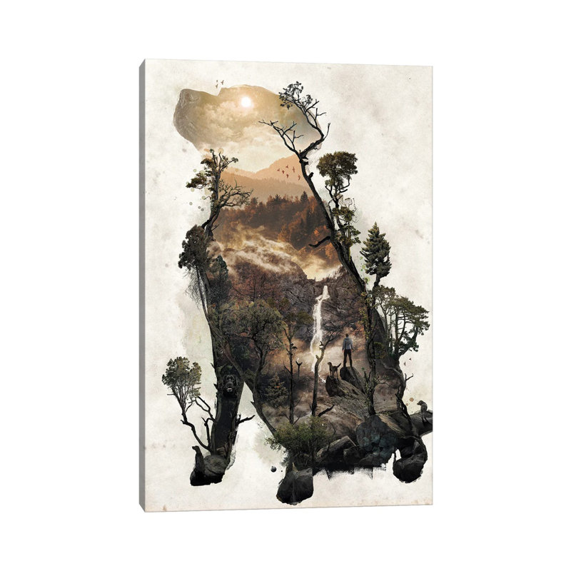 Labrador Retriever par Barrett Biggers - impression sur toile tendue, H 60 po x l 40po x P 1,5 po