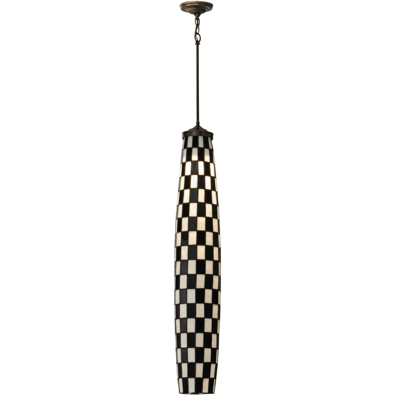 Checkers 2 - Light Pendant, Black/White