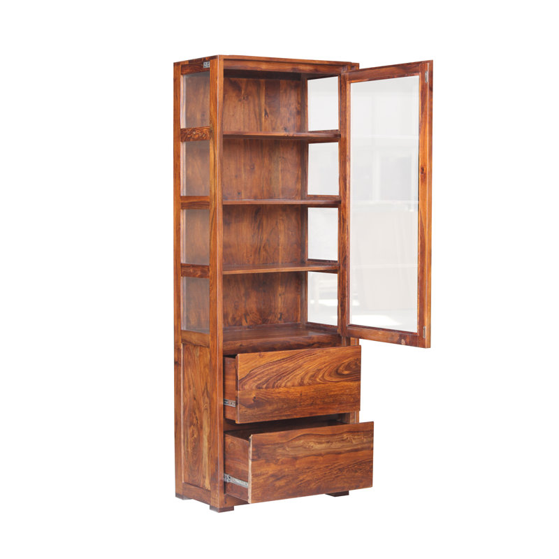Grand Isle Display Cabinet, Honey