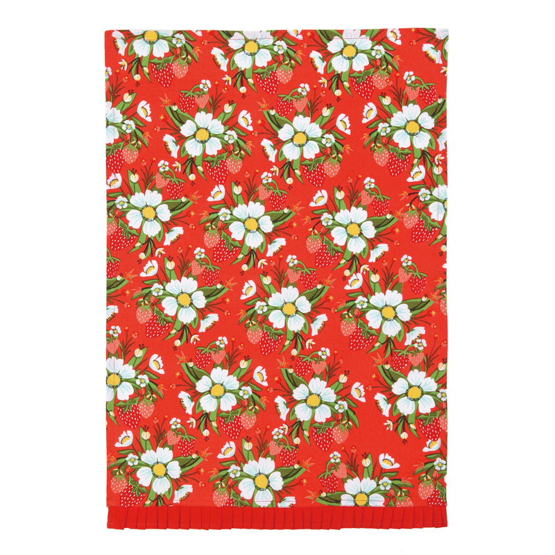Strawberry Fields Cotton Kitchen Towel