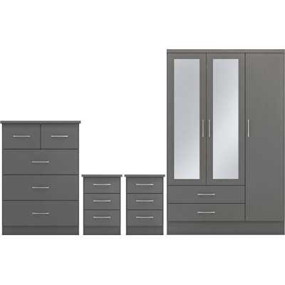Cascio 4 Piece Bedroom Set