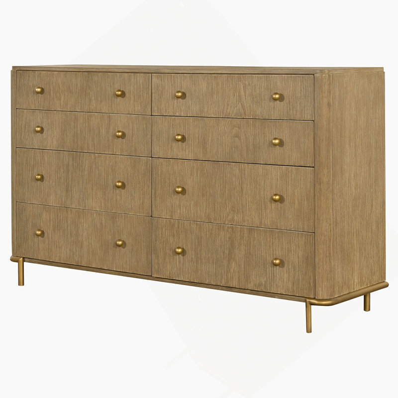 Commode rectangulaire 8 tiroirs Sand Wash