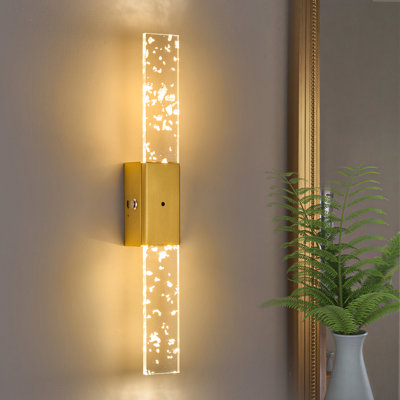 Battery Operated Wall Sconce with Remote Control