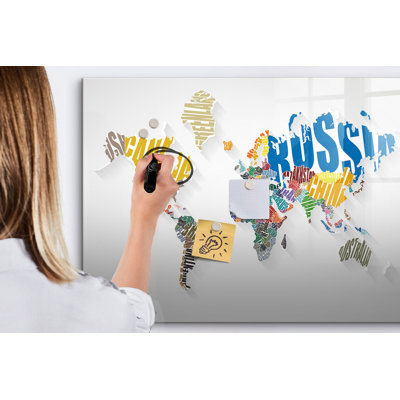 Magnetic Glass Dry Erase Board