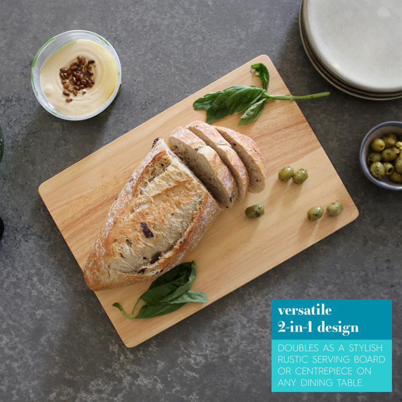 Argon Tableware Rectangle Wooden Chopping Board
