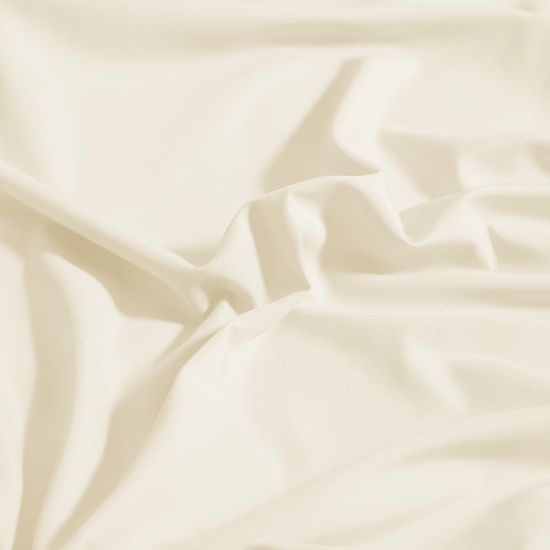 Ensemble de draps en micro-fibre, Ivoire, Ensemble de draps pour très grand lit californien